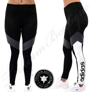 Adidas Aeroready Women's Designed 2 Move 7/8 Colorblock Tights Black